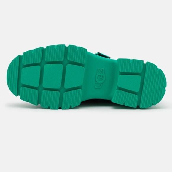 BRAND NEW UGG ASHTON SHOE PLUSH EMERALD GREEN WATERPROOF LEATHER SHOES G1 - Picture 16 of 16